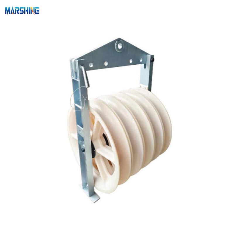 Bloque de cadena de directores de nylon de 660 mm Series Nylon Sheave
