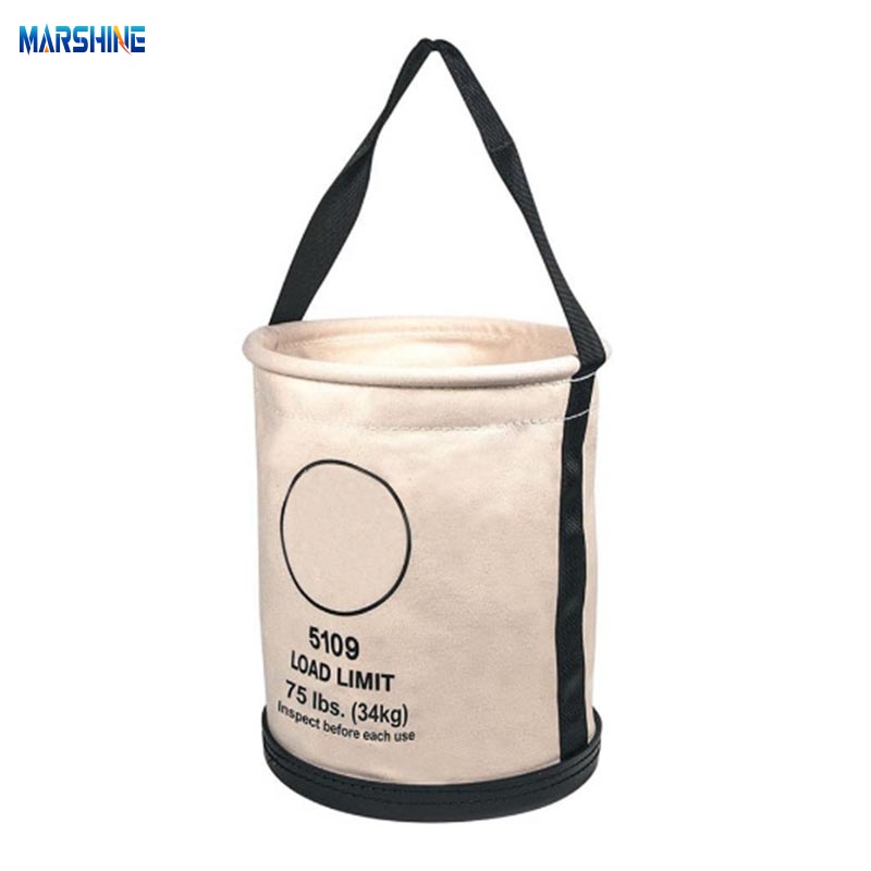 Bolsa de herramientas de fondo de lona de 12 pulgadas