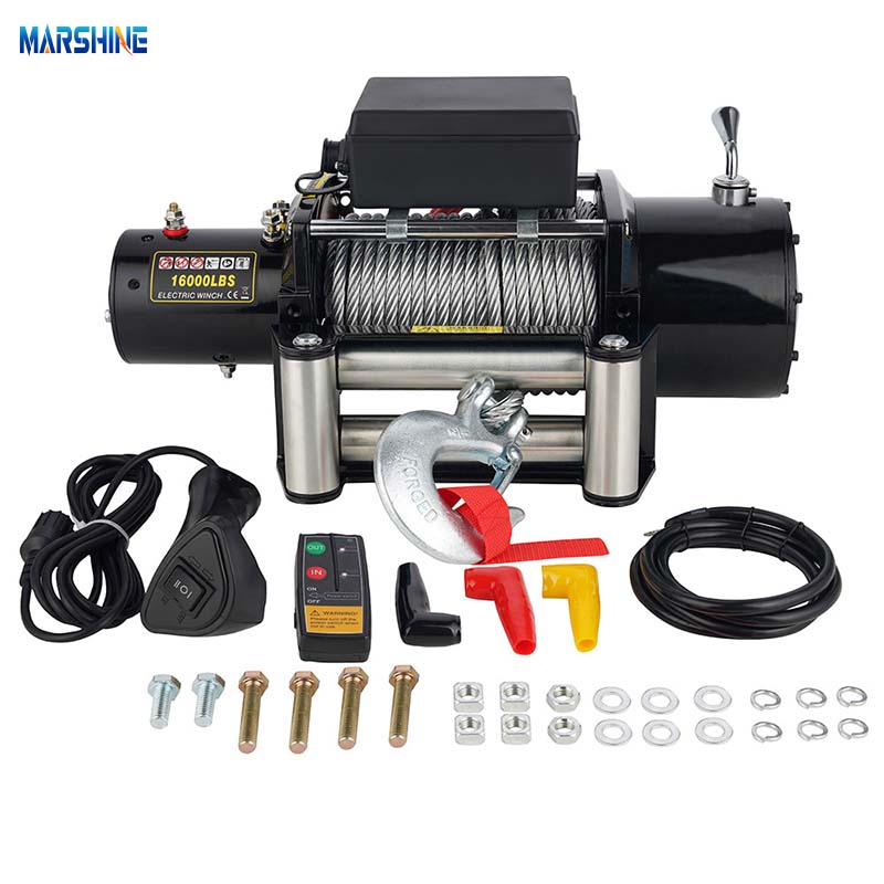 12V 16000 libras de tracción eléctrica.