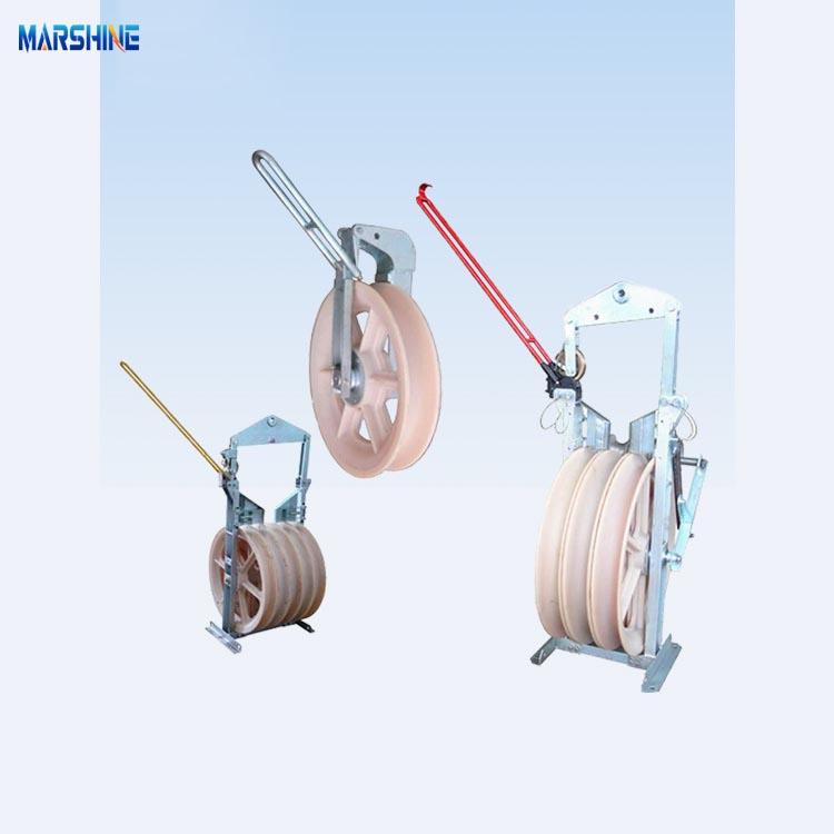 ¿Qué es el bloque de encadenamiento del cable del helicóptero Marshine?