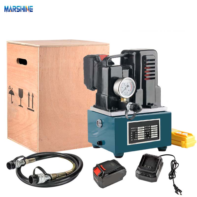 Cómo usar Marshine GYB-63D Circuito único recargable Estación de bomba eléctrica hidráulica