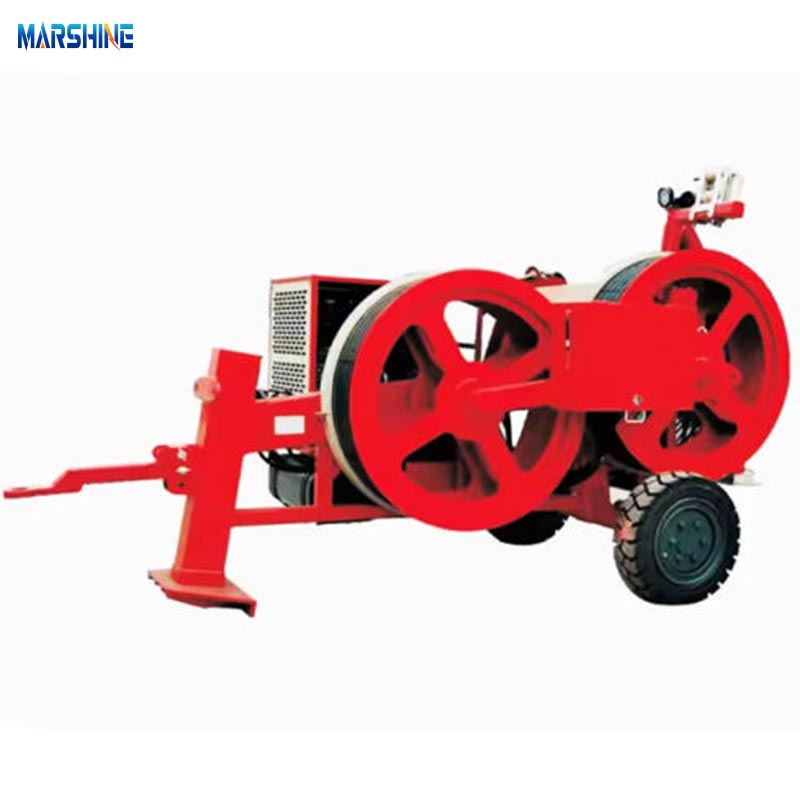 Cómo utilizar el tensor de tracción de cable hidráulico de doble tambor