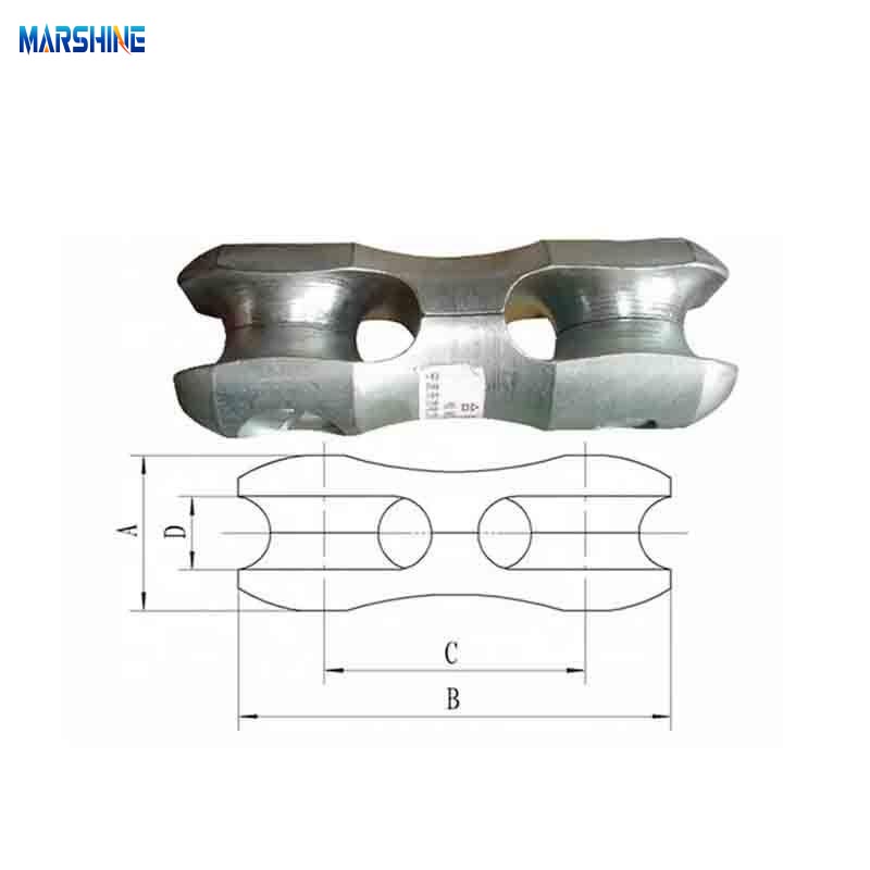 Conector de resistencia de curva de 8 forma