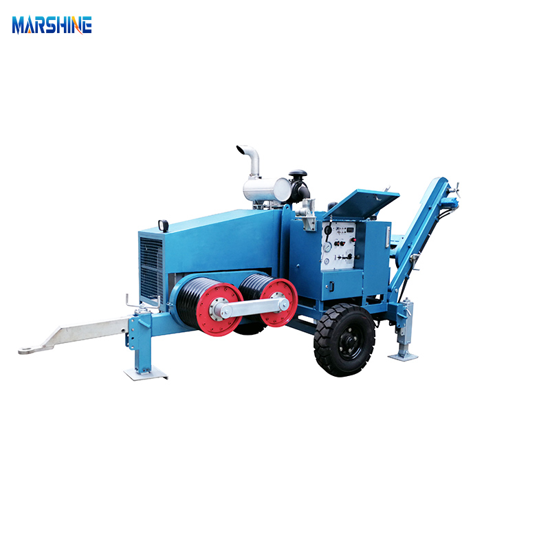 Máquina automática de cable hidráulico tirar de cabrestante 20T