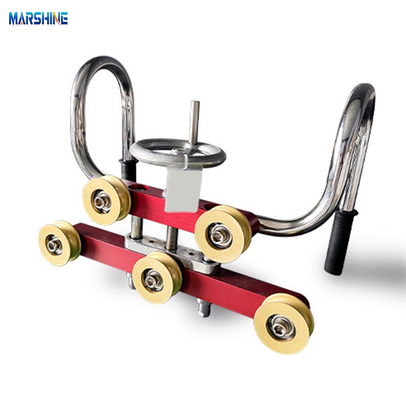 Enderezador de cable de cinco ruedas de aleación de cobre/acero inoxidable