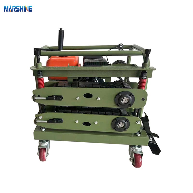 Transportador de cable de 9 kW con motor de gasolina