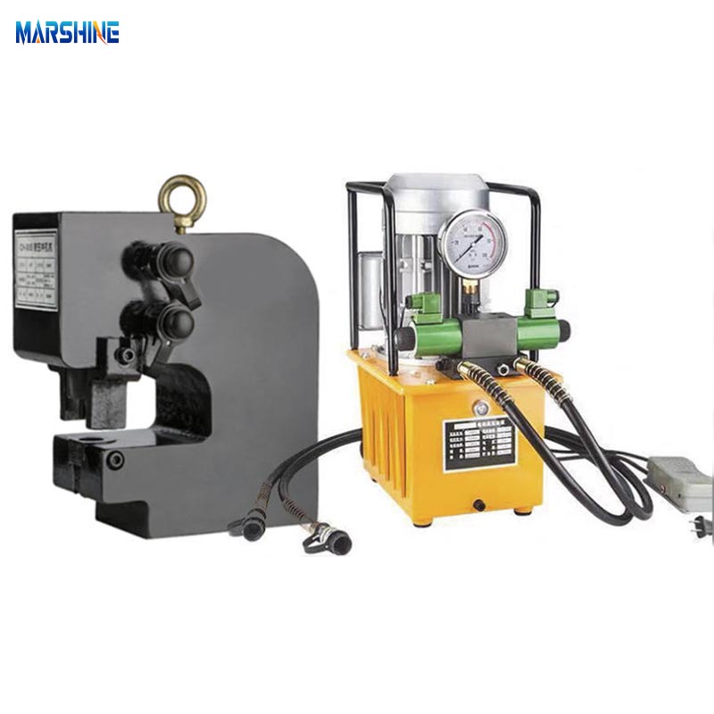 Punzonadora hidráulica de alta resistencia con bomba hidráulica eléctrica