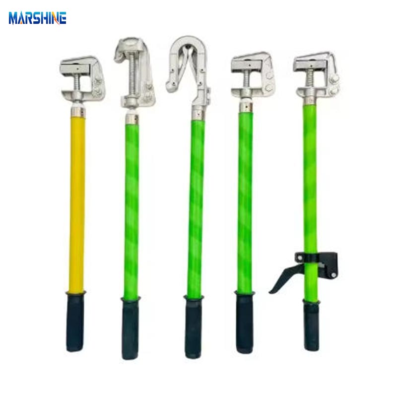 Varilla de puesta a tierra de fibra de vidrio de alto voltaje